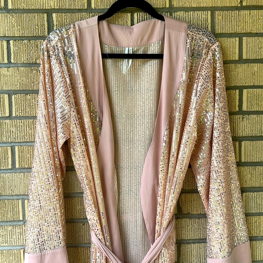 Anthropologie Sequin Robe, Size M/L (never worn)